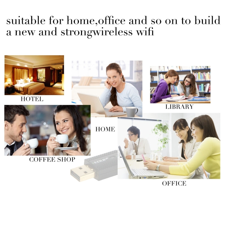 EDUP EP-N1581 Mini USB Wifi 802.11n/g/b 300Mbps 2.4GHz Wireless Adapter External Antenna, EP-N1581 EDUP EP-N1581 Mini USB Wifi 802.11n/g/b 300Mbps 2.4GHz Wireless Adapter External Antenna, EP-N1581